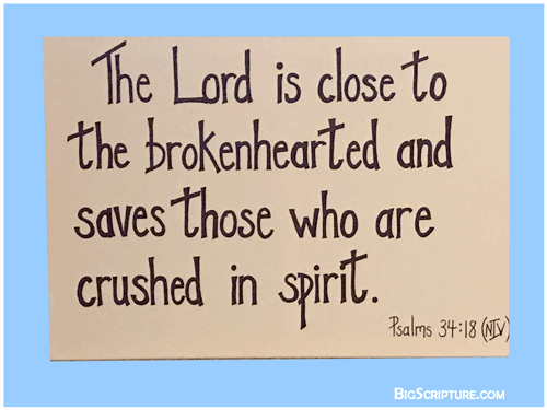 Ps 34:8 - Big Scripture: Big Bible Verses on Canvas